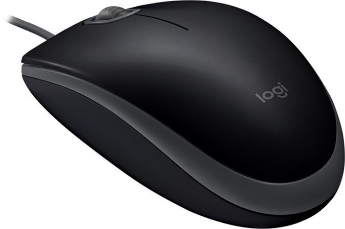 Мышь Logitech Mouse B110 Silent-BLACK (910-005508)