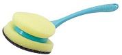 Щетка для посуды SVIP SV3133 Ориджинал бирюзовый с губкой