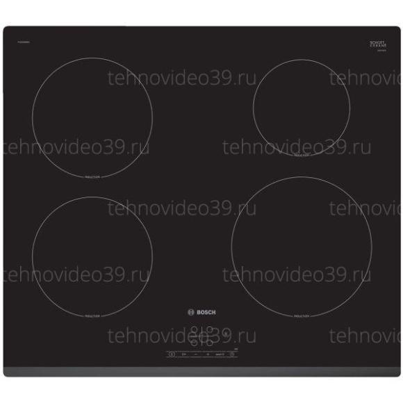 Индукционная варочная поверхность Bosch PUE63RBB5E черный купить по низкой цене в интернет-магазине ТехноВидео