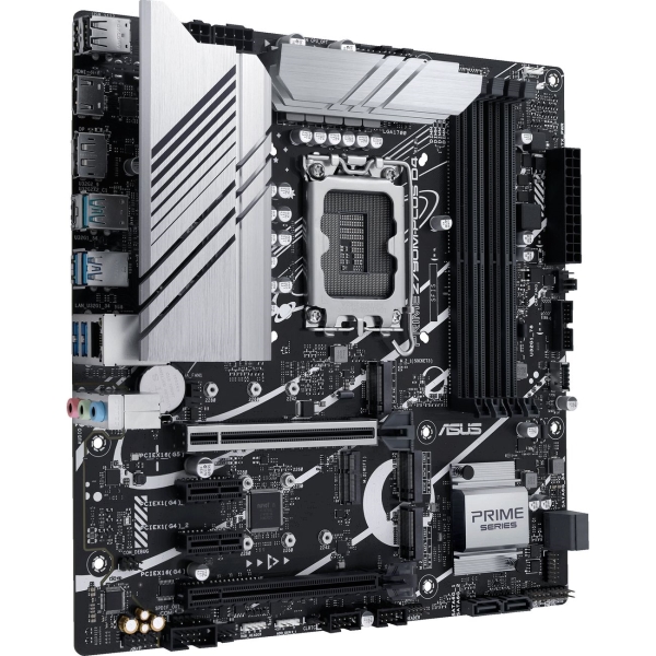 Материнская плата ASUS LGA1700 (Gen.13, 12) (Z790M-PLUS D4) ATX. DDR4 LGA 1700, Intel Z790, 4xDDR4