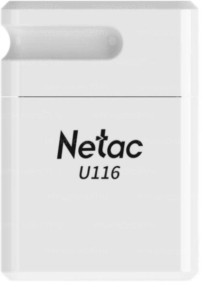 Память USB2.0 Flash Drive 16Gb Netac U116 WHITE (NT03U116N-016G-20WH) купить по низкой цене в интернет-магазине ТехноВидео