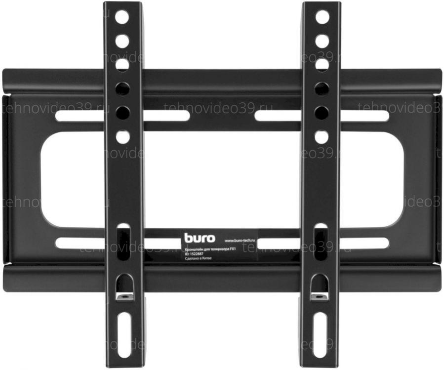 Кронштейн для телевизора Buro FX1 черный 15"-48" (фикс) купить по низкой цене в интернет-магазине ТехноВидео