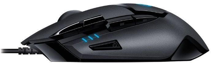 Мышь Logitech G402 черный USB 910-004067