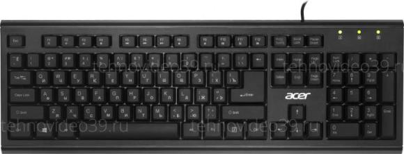 Клавиатура Acer OKW120 (ZL.KBDEE.006) черный USB купить по низкой цене в интернет-магазине ТехноВидео