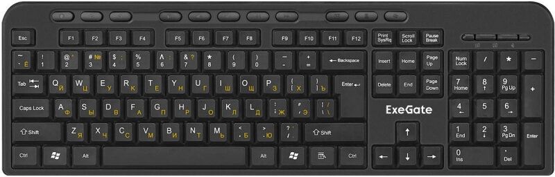 Беспроводной комплект ExeGate Professional Standard Combo MK240 (EX286220RUS)