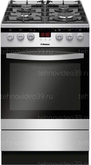 Плита комбинированная с крышкой Hansa FCMX59256 купить по низкой цене в интернет-магазине ТехноВидео