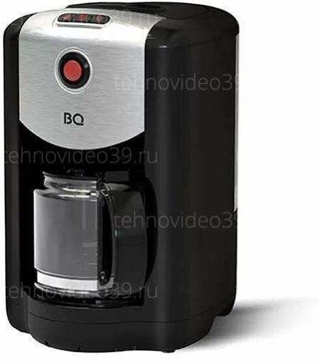 Кофеварка со встроенной кофемолкой BQ CM1009 Черный/Стальной купить по низкой цене в интернет-магазине ТехноВидео