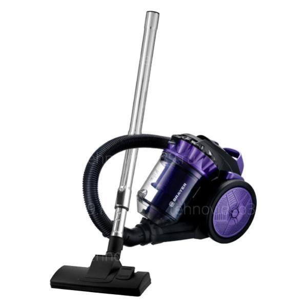 Пылесос Brayer BR4206 фиолетовый купить по низкой цене в интернет-магазине ТехноВидео
