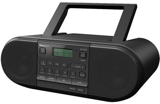 Магнитола Panasonic RXD550GSK черный