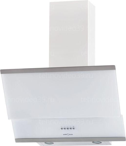 Вытяжка наклонная Krona IRIDA 600 white PB (00018710) купить по низкой цене в интернет-магазине ТехноВидео