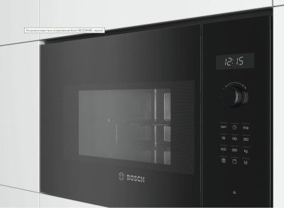 Встраиваемая микроволновая печь Bosch BEL554MB0 черный