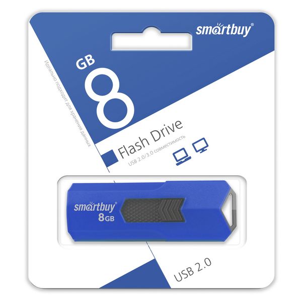 USB 3.0/3.1 Smartbuy 32GB Glossy series Dark Grey (SB32GBGS-DG)