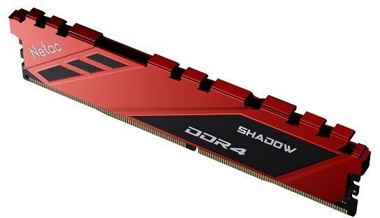 Память DDR4 8GB 3200Mhz Netac Shadow Red NTSDD4P32SP-08R