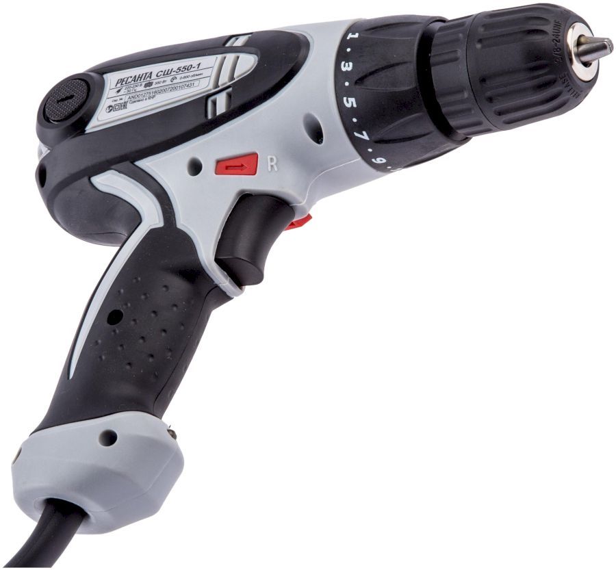 Сетевой шуруповерт СШ-550-1 Ресанта (75/16/2)