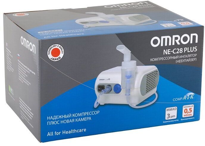 Ингалятор компрессорный Omron NE-C28 Plus (NE-C28P-RU)