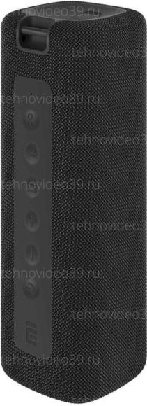 Портативная колонка Xiaomi Mi Portable Bluetooth Speaker 16W черная QBH4195GL купить по низкой цене в интернет-магазине ТехноВидео