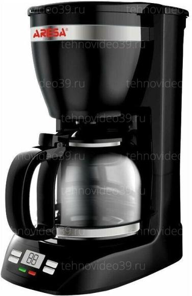 Кофеварка Aresa AR-1606 черная купить по низкой цене в интернет-магазине ТехноВидео