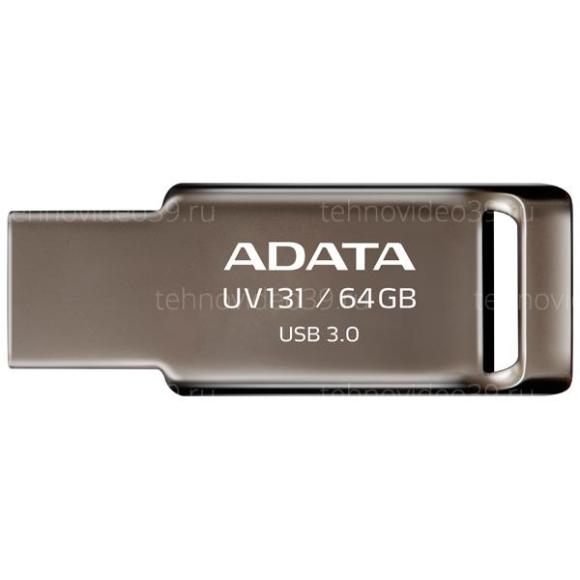 USB 3.0 A-Data 64GB AUV131-64G-RGY Grey Aluminium купить по низкой цене в интернет-магазине ТехноВидео