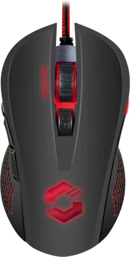 Мышь SpeedLink TORN Gaming Mouse, black-black (SL-680008-BKBK)