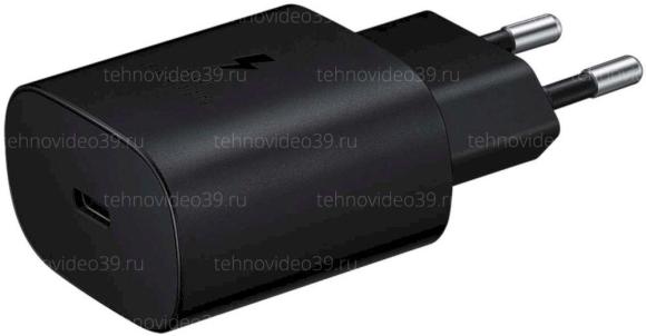 Сетевое зарядное устройство Samsung EP-TA800 (Type-C/3A/25W/быстрая зарядка PD 3.0/черное) купить по низкой цене в интернет-магазине ТехноВидео