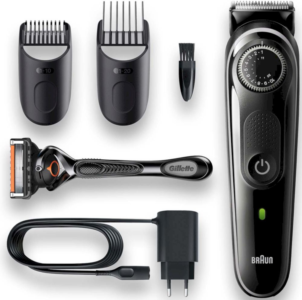 Триммер Braun BT5342 + Бритва Gillette