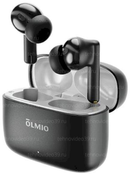 Наушники беспроводные Olmio TWE-15, черные (047401) купить по низкой цене в интернет-магазине ТехноВидео