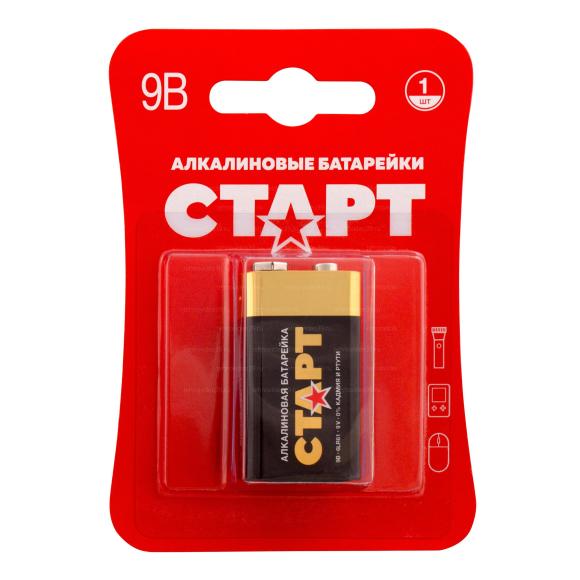 Батарейки Старт 6LR61-BL1 Крона купить по низкой цене в интернет-магазине ТехноВидео