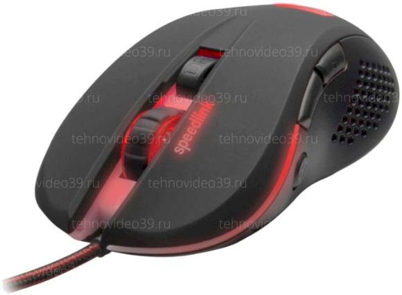 Мышь SpeedLink TORN Gaming Mouse, black-black (SL-680008-BKBK) купить по низкой цене в интернет-магазине ТехноВидео