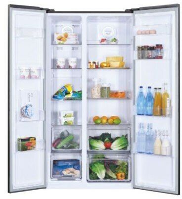 Холодильник Side by Side Candy CHSBSO 6174B черный