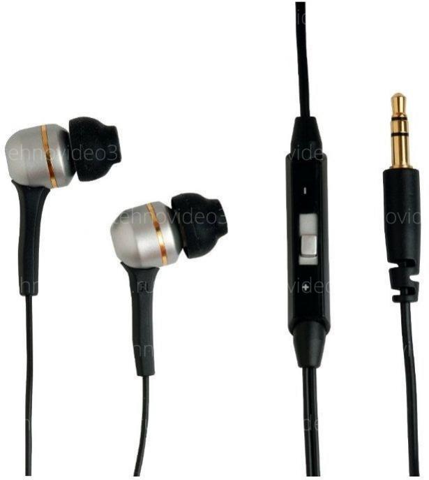 Наушники Verbatim Sound Isolating Earphones Black Volume Control (excl. Microphone) купить по низкой цене в интернет-магазине ТехноВидео