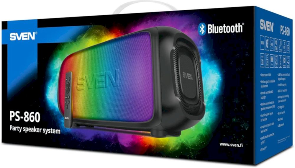 Беспроводная портативная колонка Sven PS-860 (SV-022518)