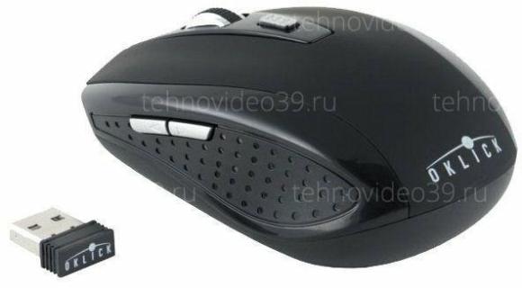 Мышь Оклик 455MW черный оптическая (1600dpi) беспроводная USB (5but) купить по низкой цене в интернет-магазине ТехноВидео