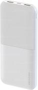 Внешний аккумулятор Breaking P201, 2USB-A, 10 000 mAh, 2.1A, 10W (Белый) купить по низкой цене в интернет-магазине ТехноВидео