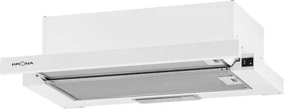 Вытяжка телескопическая Krona KERRY 600 WHITE PB (00026266) купить по низкой цене в интернет-магазине ТехноВидео