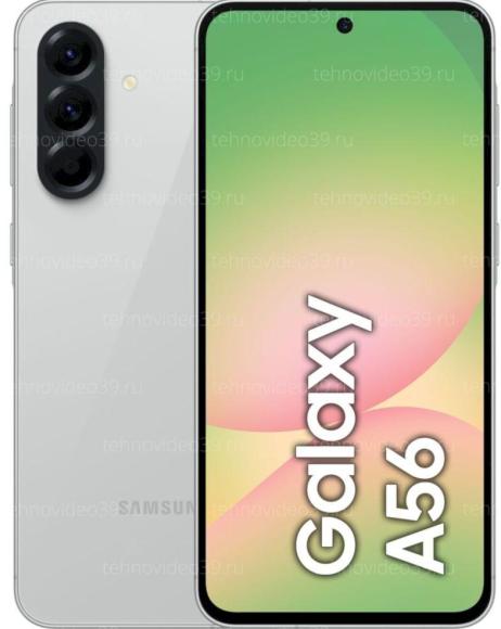 Смартфон Samsung Galaxy A56 5G 8/256 ГБ (SM-A566E/DS), серебристый купить по низкой цене в интернет-магазине ТехноВидео