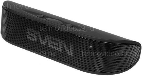 Колонка SVEN PS-70BL / 6W / Bluetooth / black / материал - пластик купить по низкой цене в интернет-магазине ТехноВидео