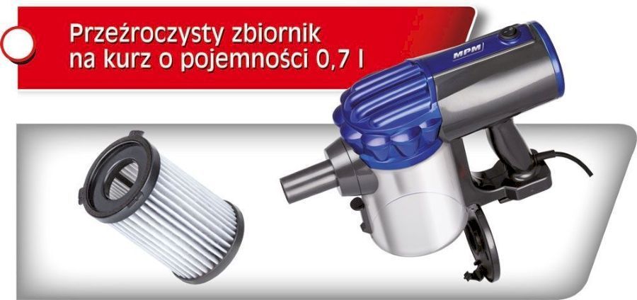 Вертикальный пылесос MPM MOD-34