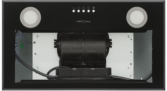 Вытяжка полновстраиваемая Krona AMELI 600 BLACK PB (КА-00002588)