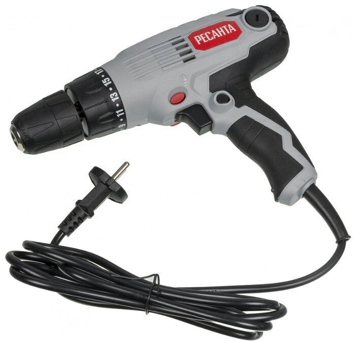 Сетевой шуруповерт Ресанта СШ-550-2 (75/16/1)