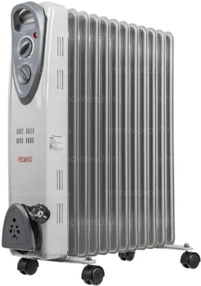 Масляный радиатор Ресанта ОМ-12Н белый купить по низкой цене в интернет-магазине ТехноВидео