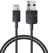 Кабель Lightning-USB Type-A чёрный 2.4А Aksberry X153 купить по низкой цене в интернет-магазине ТехноВидео