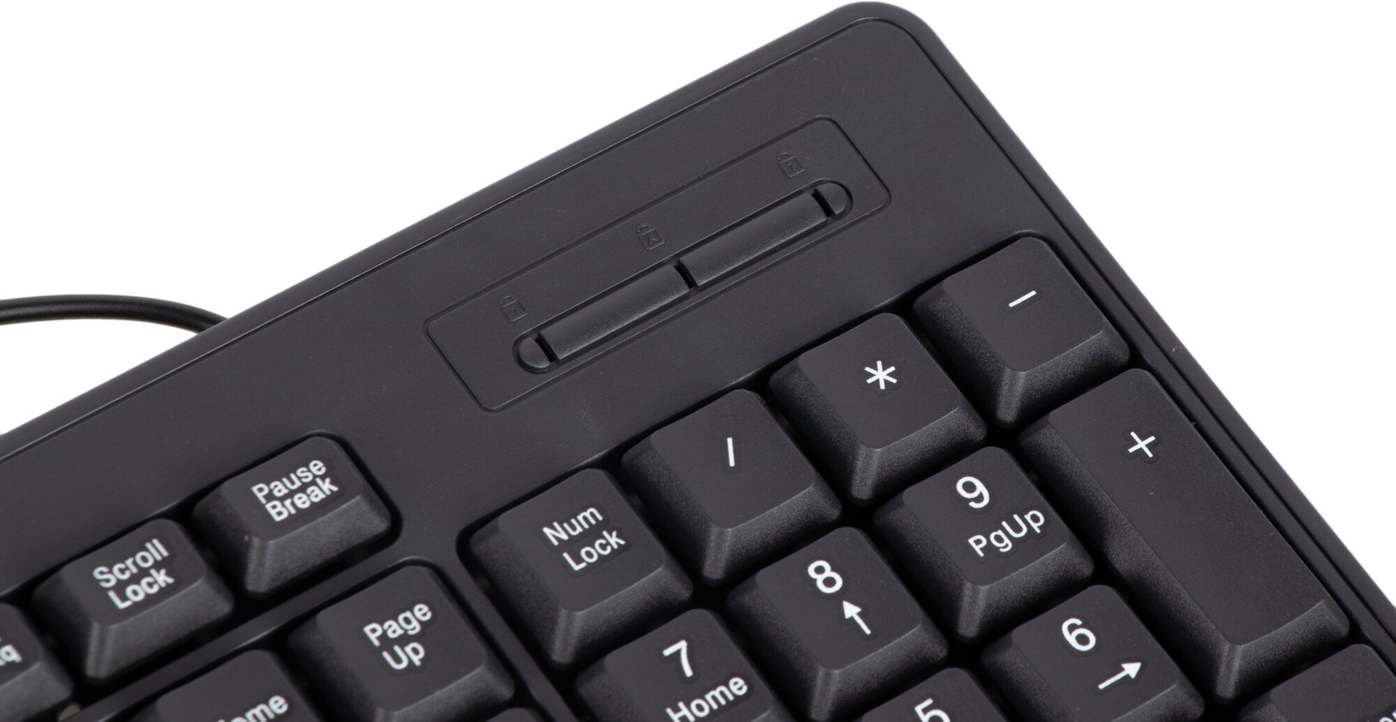 Клавиатура проводная Defender ACTION HB-719 USB, черный (45719)