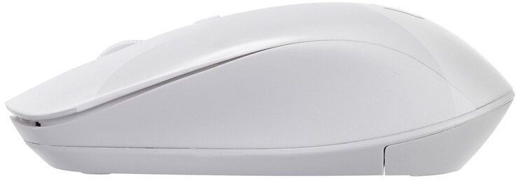 Мышь Оклик 565MW glossy белый оптическая (1600dpi) беспроводная USB для ноутбука (4but)