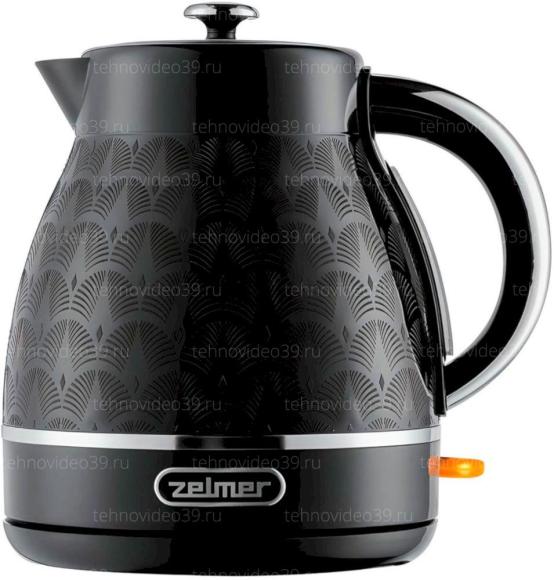 Электрический чайник Zelmer ZCK7640 Черный купить по низкой цене в интернет-магазине ТехноВидео