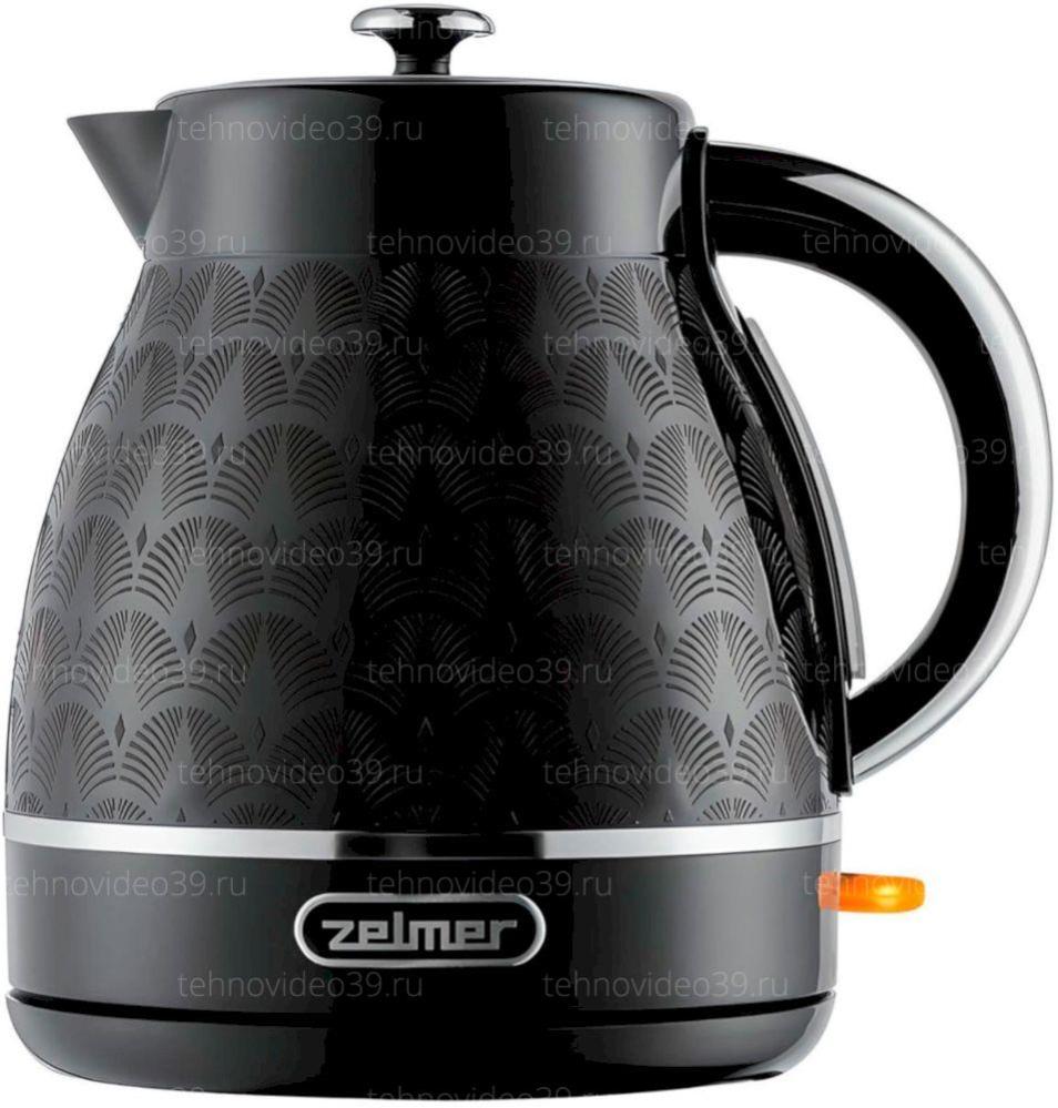 Электрический чайник Zelmer ZCK7640 Черный купить по низкой цене в интернет-магазине ТехноВидео