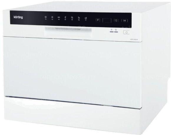 Отдельностоящая посудомоечная машина настольная Korting KDF 2050 W купить по низкой цене в интернет-магазине ТехноВидео
