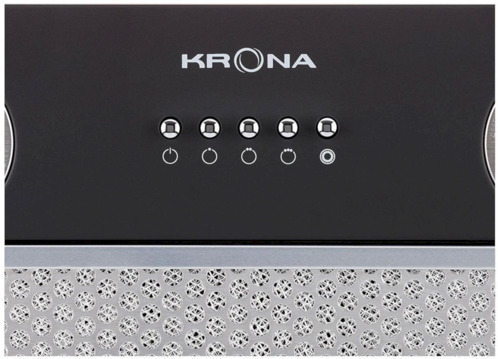 Вытяжка полновстраиваемая Krona SELINA 600 black PB (00026700)