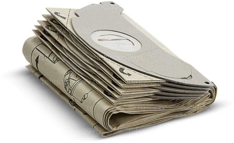 Фильтр-мешки Karcher 5 шт. + микрофильтр 1 шт (69041430) купить по низкой цене в интернет-магазине ТехноВидео