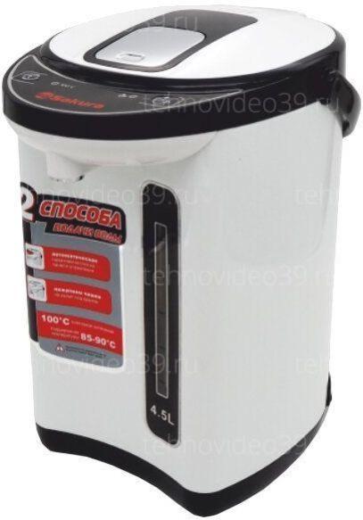 Термопот Sakura SA-314WB черный/белый купить по низкой цене в интернет-магазине ТехноВидео