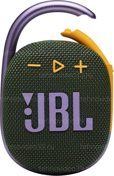 Портативная колонка JBL CLIP 4 'GREEN' (JBLCLIP4GRN) купить по низкой цене в интернет-магазине ТехноВидео